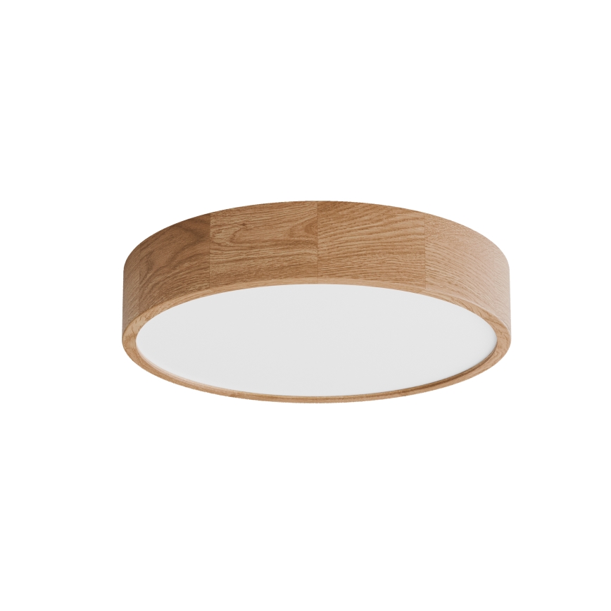 Plafonsko svetlo CLEO sa senzorom pokreta i sumraka 4xE27/24W/230V, prečnika 47,5 cm, hrast