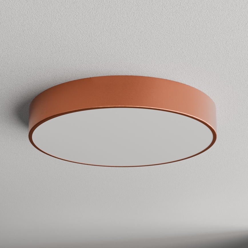 Plafonsko svetlo sa senzorom pokreta i sumraka CLEO 4xE27/24W/230V, prečnik 50 cm, bakreno