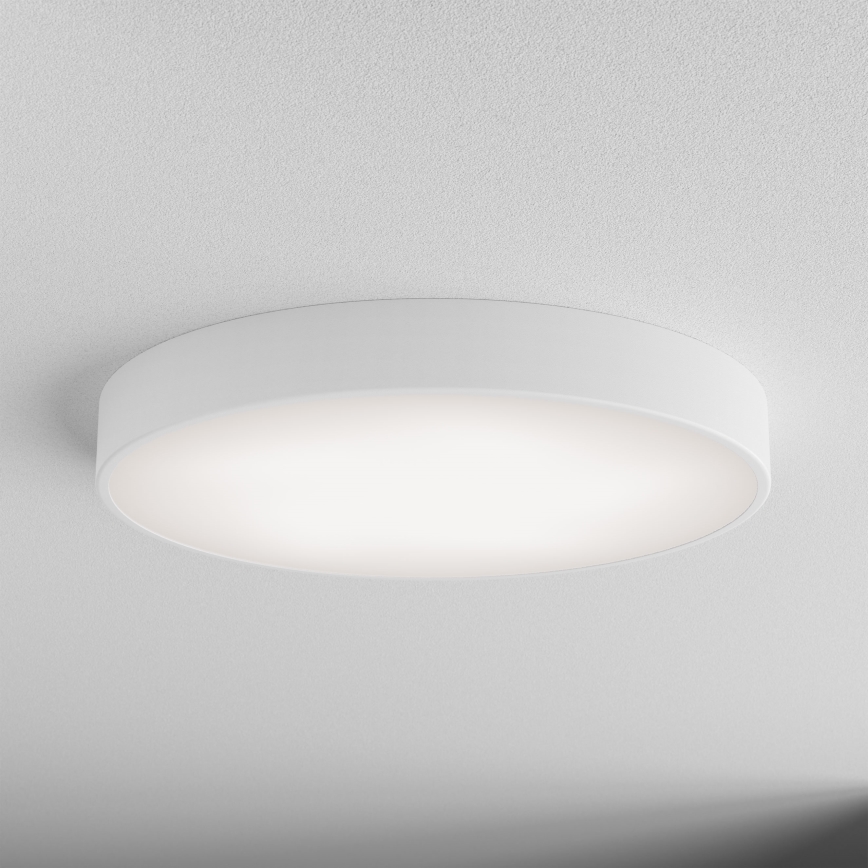 Plafonska svetiljka sa senzorom pokreta i sumraka CLEO 5xE27/24W/230V, prečnika 60 cm, bela