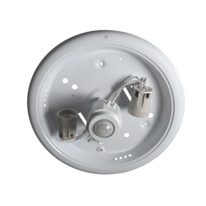 Plafonsko svetlo sa senzorom PLAFON 2xE27/80W/230V