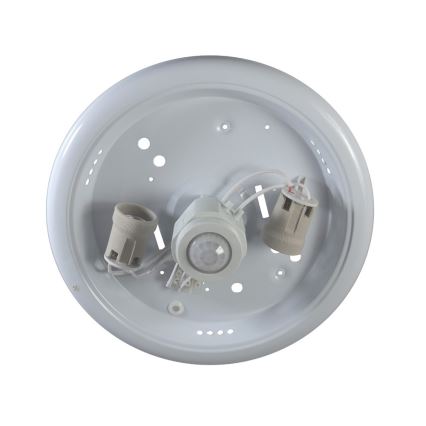 Plafonsko svetlo sa senzorom PLAFON 2xE27/80W/230V