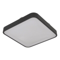 Plafonsko svetlo sa senzorom WILTON 2xE27/60W/230V 33x33 cm antracit