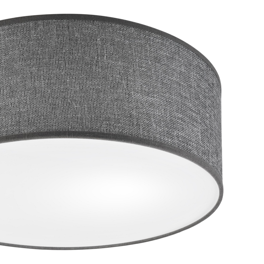 Plafonsko svetlo SIRJA 1xE27/15W/230V prečnik 35 cm sivo