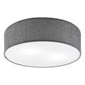Plafonsko svetlo SIRJA 2xE27/15W/230V prečnik 45 cm sivo