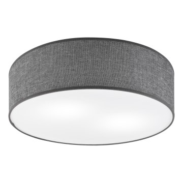 Plafonsko svetlo SIRJA 2xE27/15W/230V prečnik 45 cm sivo