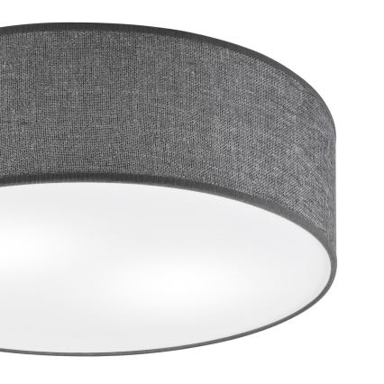 Plafonsko svetlo SIRJA 2xE27/15W/230V prečnik 45 cm sivo