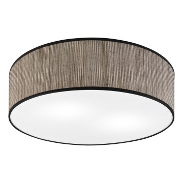 Plafonsko svetlo SIRJA 2xE27/15W/230V prečnika 45 cm braon