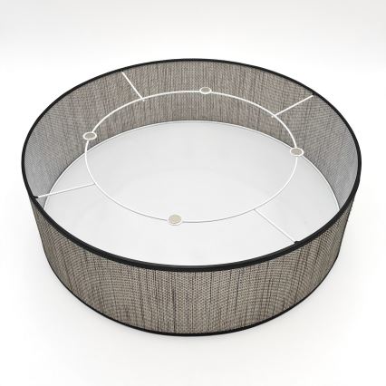 Plafonsko svetlo SIRJA 2xE27/15W/230V prečnika 45 cm braon