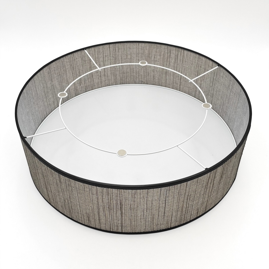 Plafonsko svetlo SIRJA 2xE27/15W/230V prečnika 45 cm braon