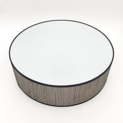 Plafonsko svetlo SIRJA 2xE27/15W/230V prečnika 45 cm braon