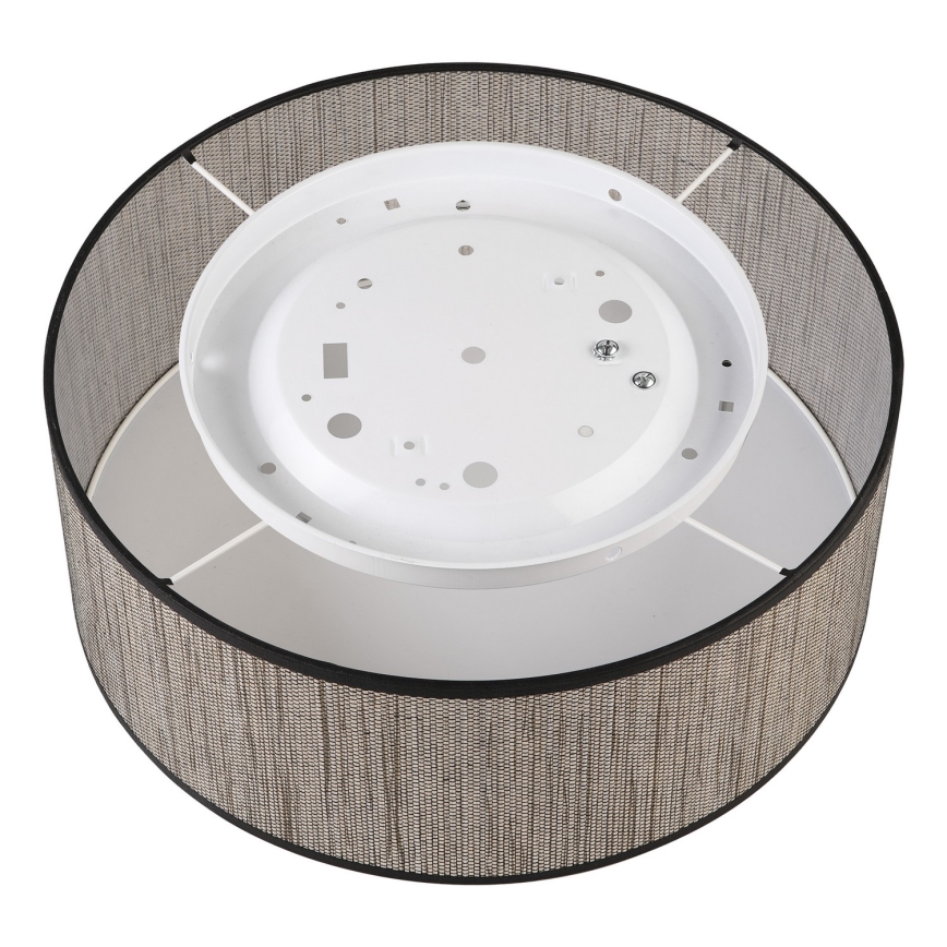 Plafonsko svetlo SIRJA 2xE27/15W/230V Ø 35 cm braon