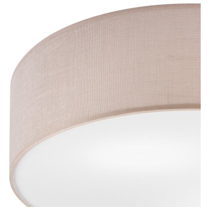 Plafonsko svetlo SIRJA DOUBLE 4xE27/15W/230V, prečnik 45 cm, bež