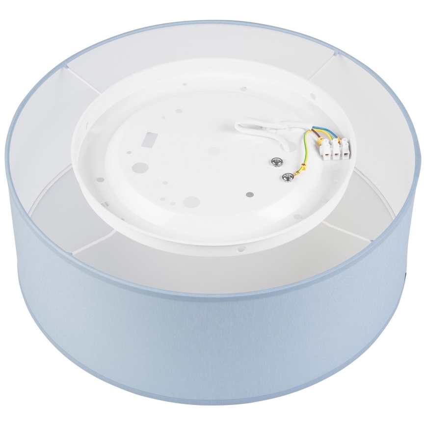 Plafonsko svetlo SIRJA PASTEL 1xE27/60W/230V fi 35 cm plavo