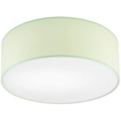 Plafonsko svetlo SIRJA PASTEL 1xE27/60W/230V, prečnik 35 cm, zelena