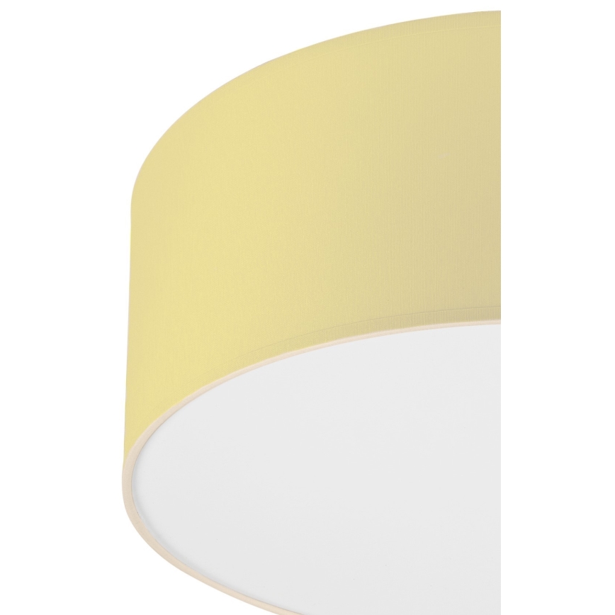 Plafonsko svetlo SIRJA PASTEL 1xE27/60W/230V, prečnik 35 cm, žuto
