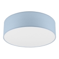 Plafonsko svetlo SIRJA PASTEL 2xE27/15W/230V prečnika 45 cm plavo