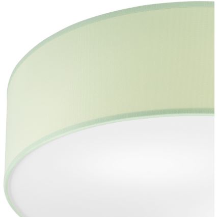Plafonsko svetlo SIRJA PASTEL DOUBLE 4xE27/15W/230V, prečnik 45 cm, zelena