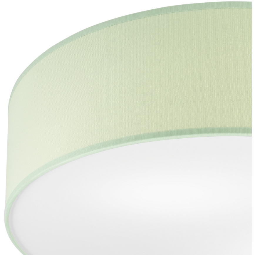 Plafonsko svetlo SIRJA PASTEL DOUBLE 4xE27/15W/230V, prečnik 45 cm, zelena