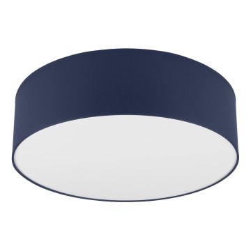 Plafonsko svetlo SIRJA PASTEL DOUBLE 4xE27/15W/230V prečnika 45 cm tamnoplava