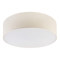 Plafonsko svetlo SIRJA PLISADO 4xE27/15W/230V, prečnik 45 cm, krem
