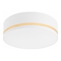 Plafonsko svetlo SIRJA STRIPE 4xE27/15W/230V prečnik 45 cm belo