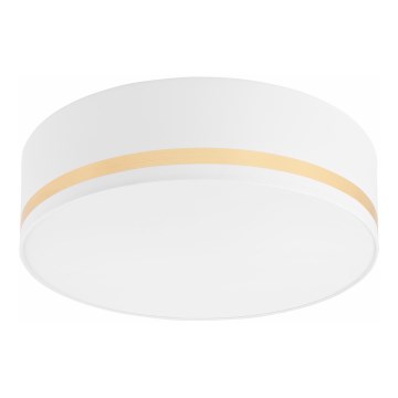 Plafonsko svetlo SIRJA STRIPE 4xE27/15W/230V prečnik 45 cm belo