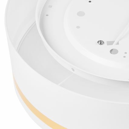 Plafonsko svetlo SIRJA STRIPE 4xE27/15W/230V prečnik 45 cm belo