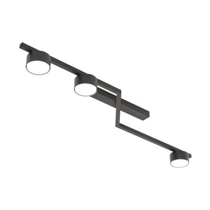 Plafonsko svetlo SKAN 3xGX53/12W/230V crno