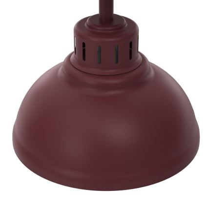 Plafonsko svetlo SVEN 1xE27/15W/230V prečnik 21 cm bordo