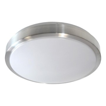 Plafonsko svetlo VINGTON 2xE27/60W/230V, Ø 33 cm, srebrne boje