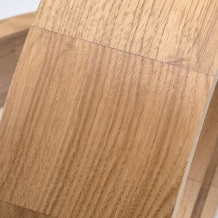 Plafonsko svetlo za kupatilo OAK 3xE27/15W/230V hrast prečnik 37 cm IP54