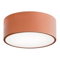 Plafonsko svetlo za kupatilo sa senzorom CLEO 1xE27/24W/230V, prečnik 20 cm, IP54, bakreno