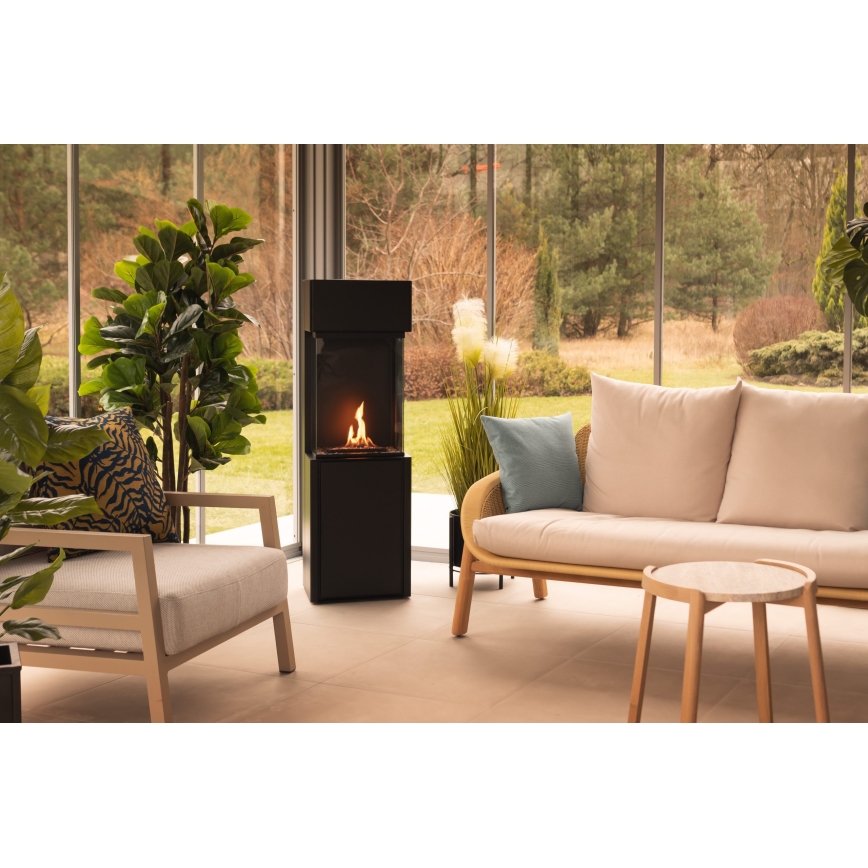 Planika - BIO kamin sa daljinskim upravljačem 126,2x40 cm 3,5kW/230V crna