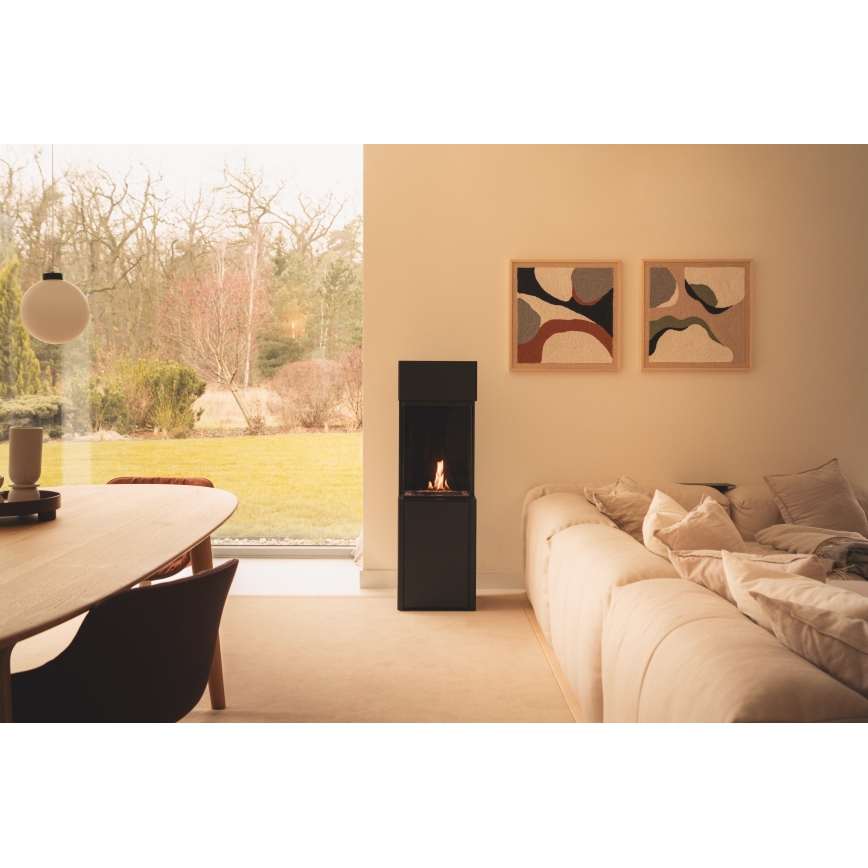 Planika - BIO kamin sa daljinskim upravljačem 126,2x40 cm 3,5kW/230V crna