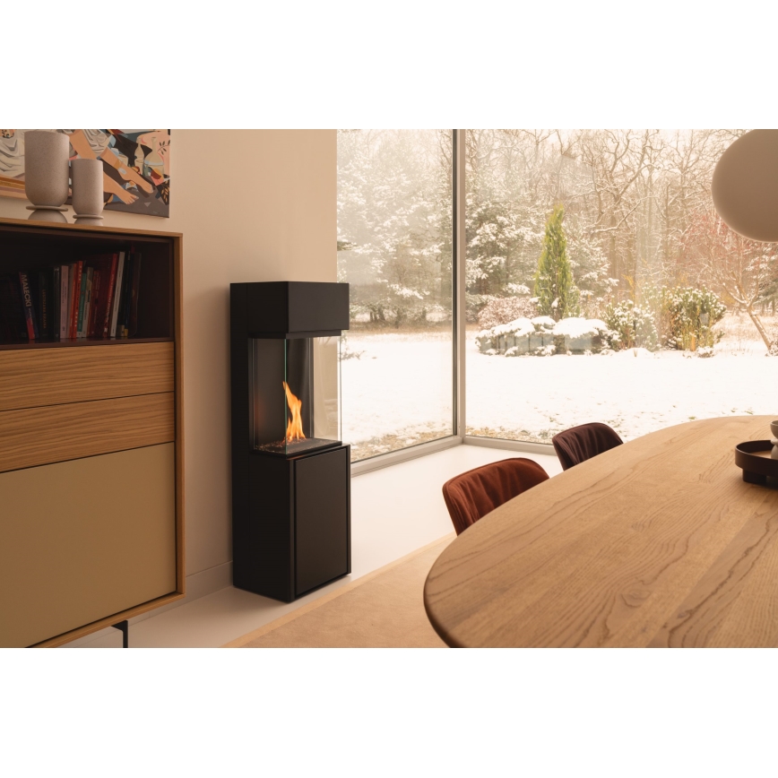 Planika - BIO kamin sa daljinskim upravljačem 126,2x40 cm 3,5kW/230V crna