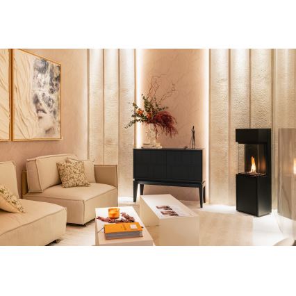 Planika - BIO kamin sa daljinskim upravljačem 126,2x40 cm 3,5kW/230V crna