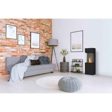 Planika - BIO kamin sa daljinskim upravljačem 126,2x40 cm 3,5kW/230V crna