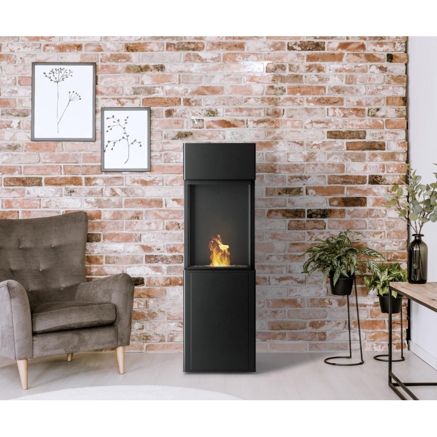 Planika - BIO kamin sa daljinskim upravljačem 126,2x40 cm 3,5kW/230V crna