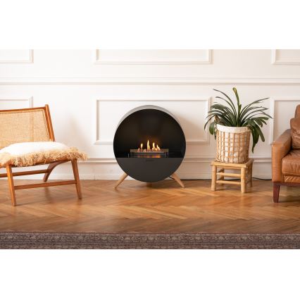 Planika - BIO kamin s daljinskim upravljačem 72,6x65 cm 2,5kW/230V crna