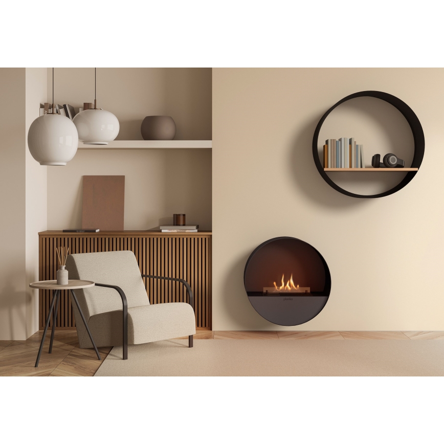Planika - BIO kamin s daljinskim upravljačem 72,6x65 cm 2,5kW/230V crna