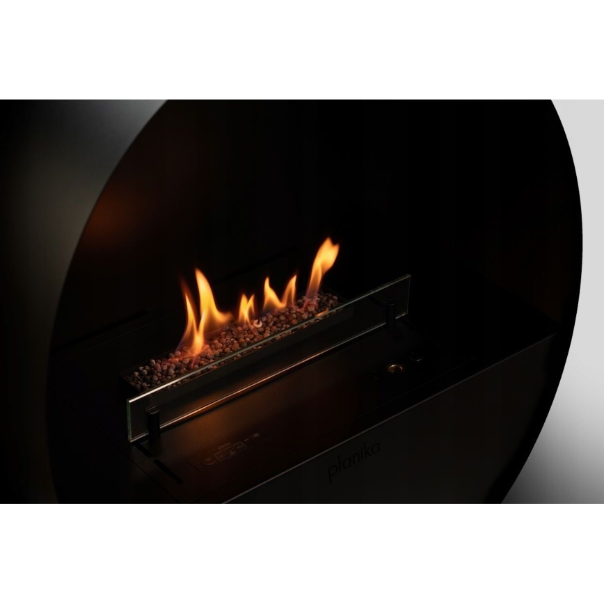 Planika - BIO kamin s daljinskim upravljačem 72,6x65 cm 2,5kW/230V crna