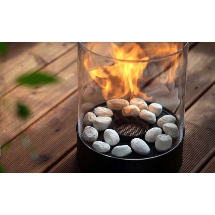 Planika - BIO kamin 32,1x25,1 cm 2,5kW crna