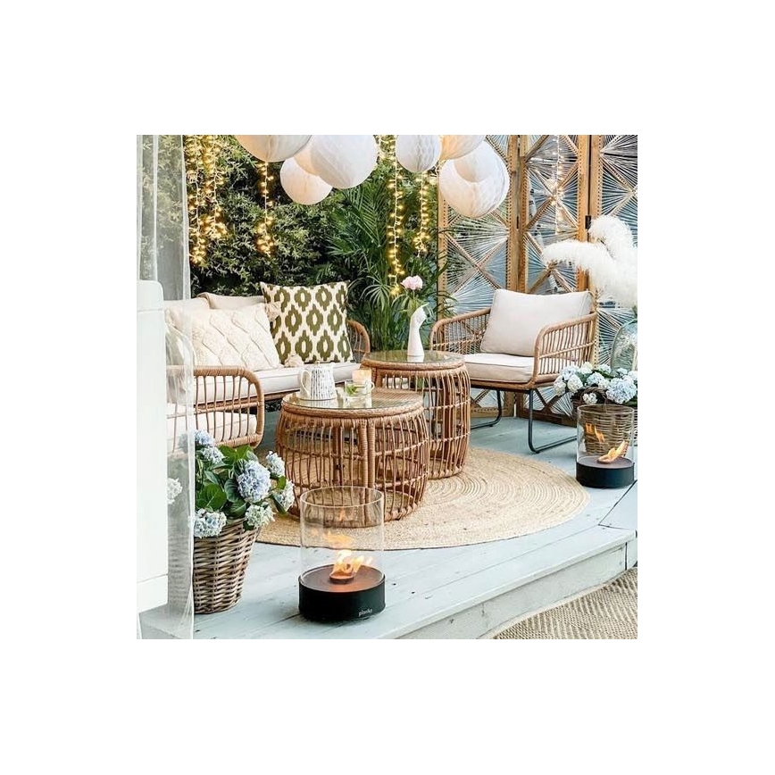 Planika - BIO kamin 36,3x25,1 cm 2,5kW crna