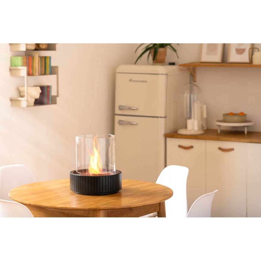 Planika - bio kamin 35,3x25,1 cm 2,5 kW crna