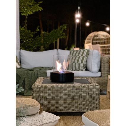 Planika - bio kamin 35,3x25,1 cm 2,5 kW crna