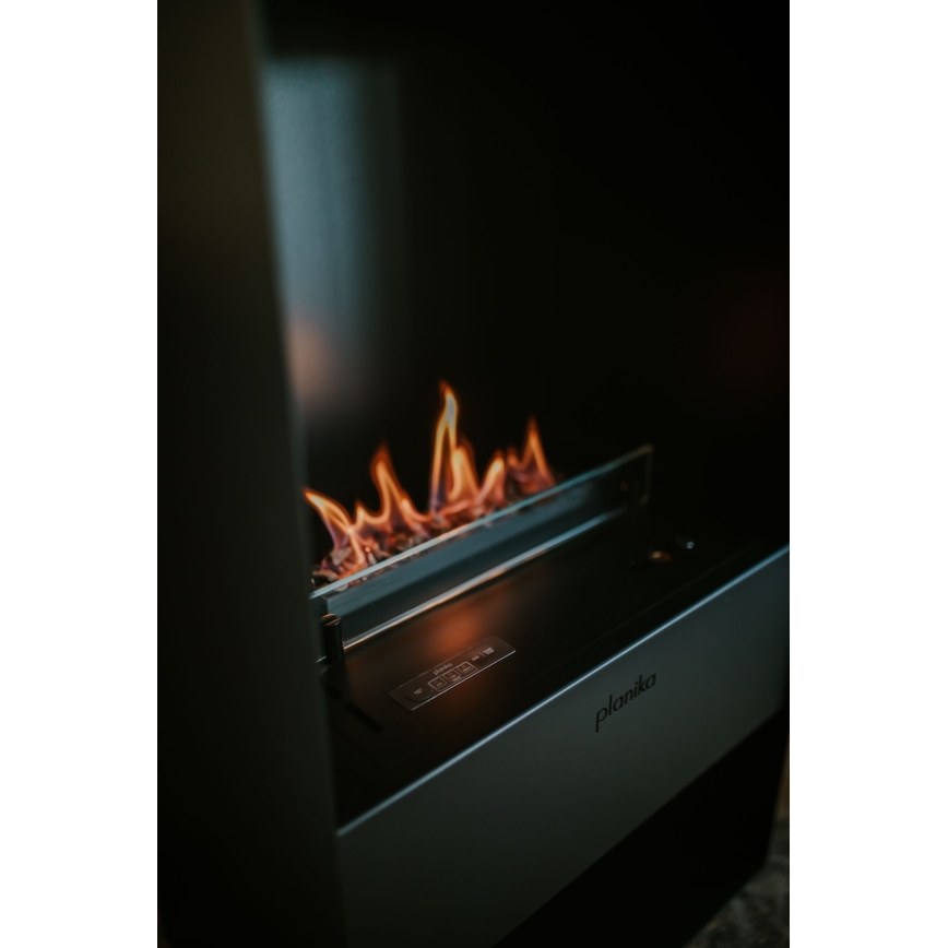 Planika - BIO biokamin sa daljinskim upravljačem 83,5x48 cm 2,5kW/230V crni