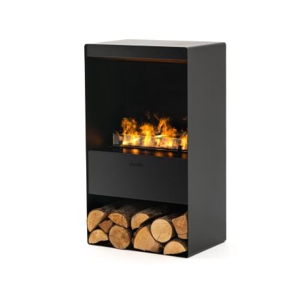Planika - Parni kamin sa daljinskim upravljačem 83x48 cm 125W/230V crna