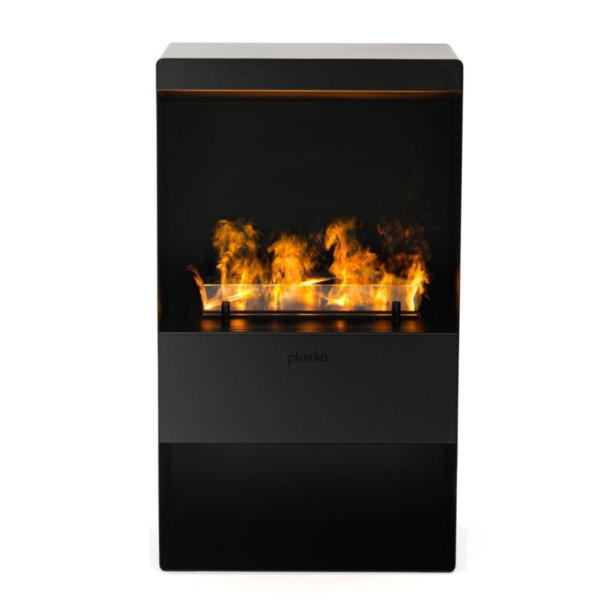 Planika - Parni kamin sa daljinskim upravljačem 83x48 cm 125W/230V crna