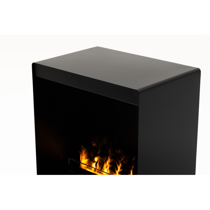 Planika - Parni kamin sa daljinskim upravljačem 83x48 cm 125W/230V crna