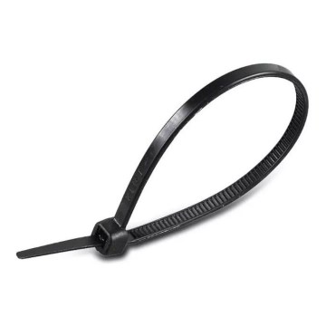 Plastične vezice 2,5x100 mm, 100 kom, crne